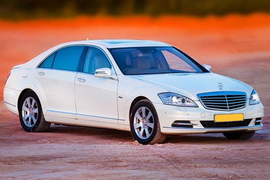 Mercedes Benz S Class taxi